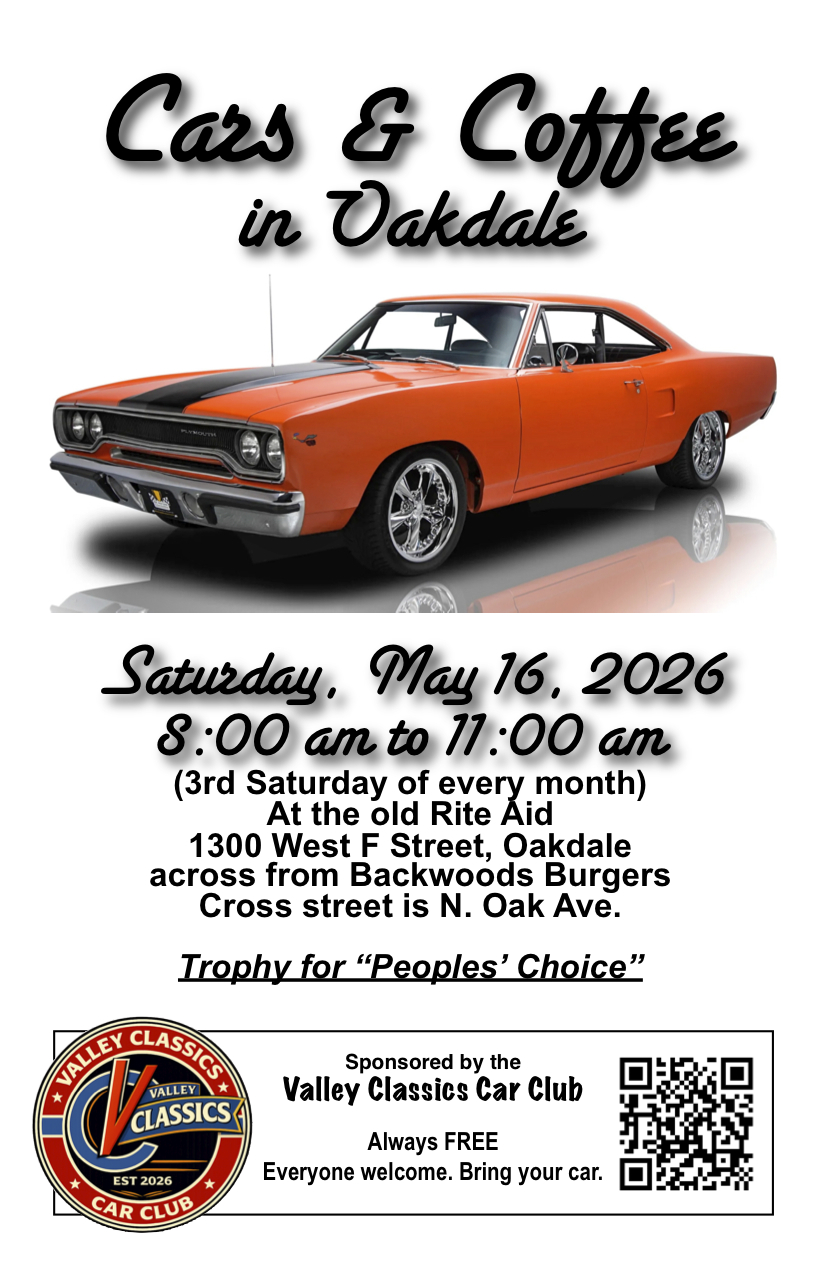 Cars & Coffee 5/16/26