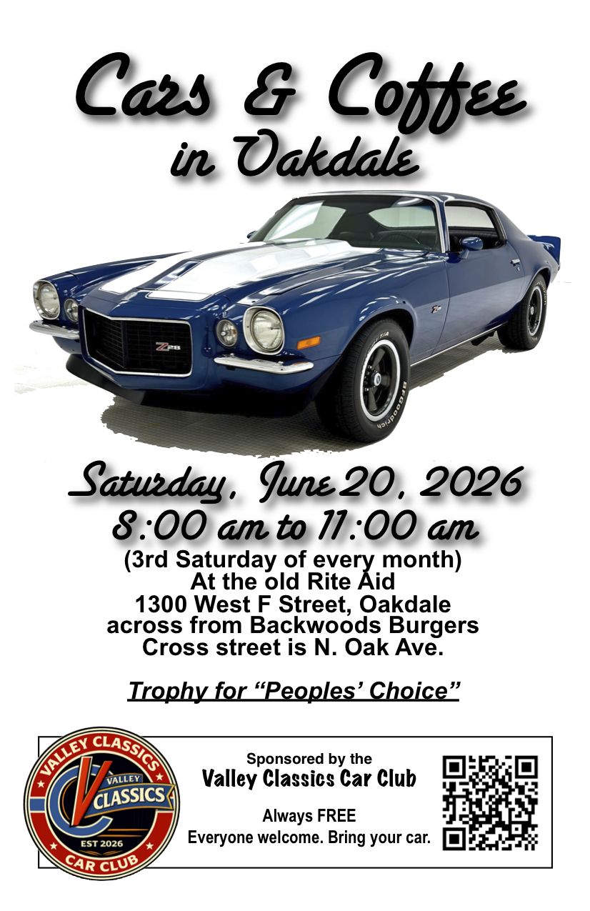 Cars & Coffee 5/16/26
