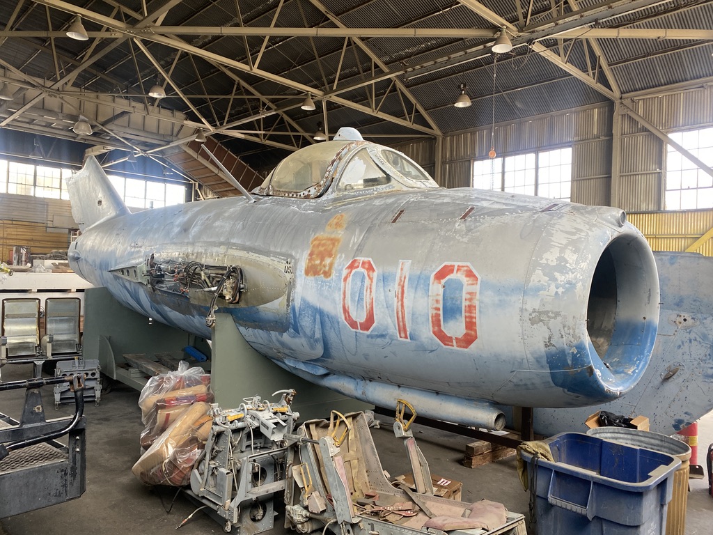 Mig-17 at Castle AFB Mig-17 at Castle AFB