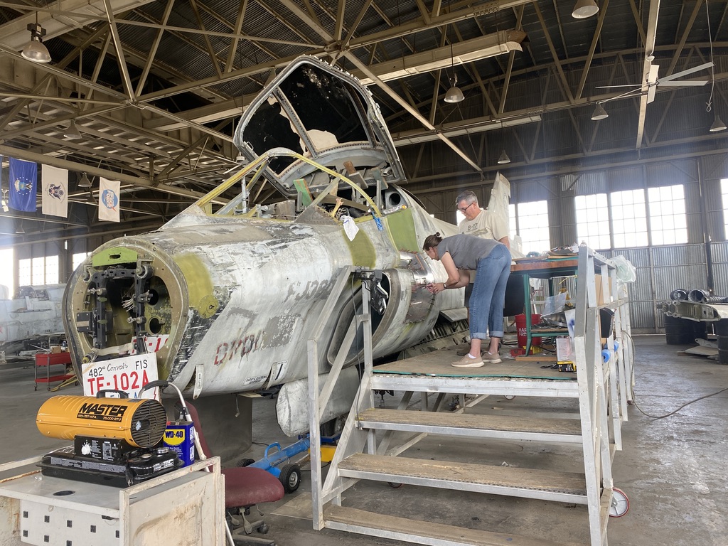 TF-102 at Castle AFB